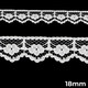18mm Crown Pattern Embroidery Lace